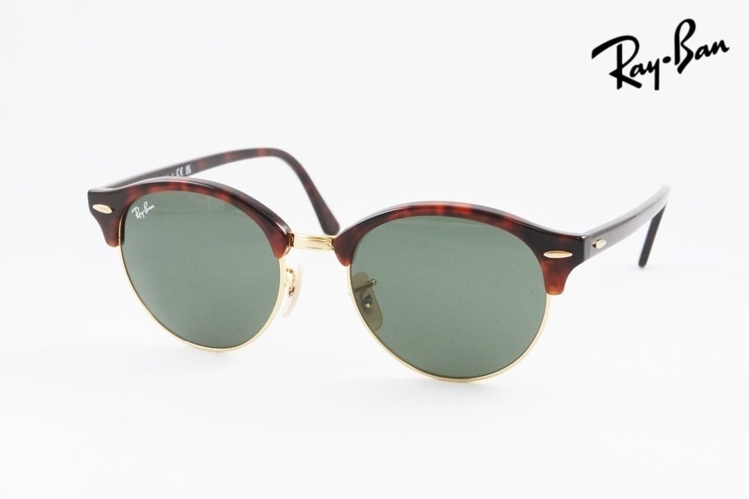 仲里依紗さん着用】Ray-Ban サングラス RB4246 901 51サイズ CLUBROUND
