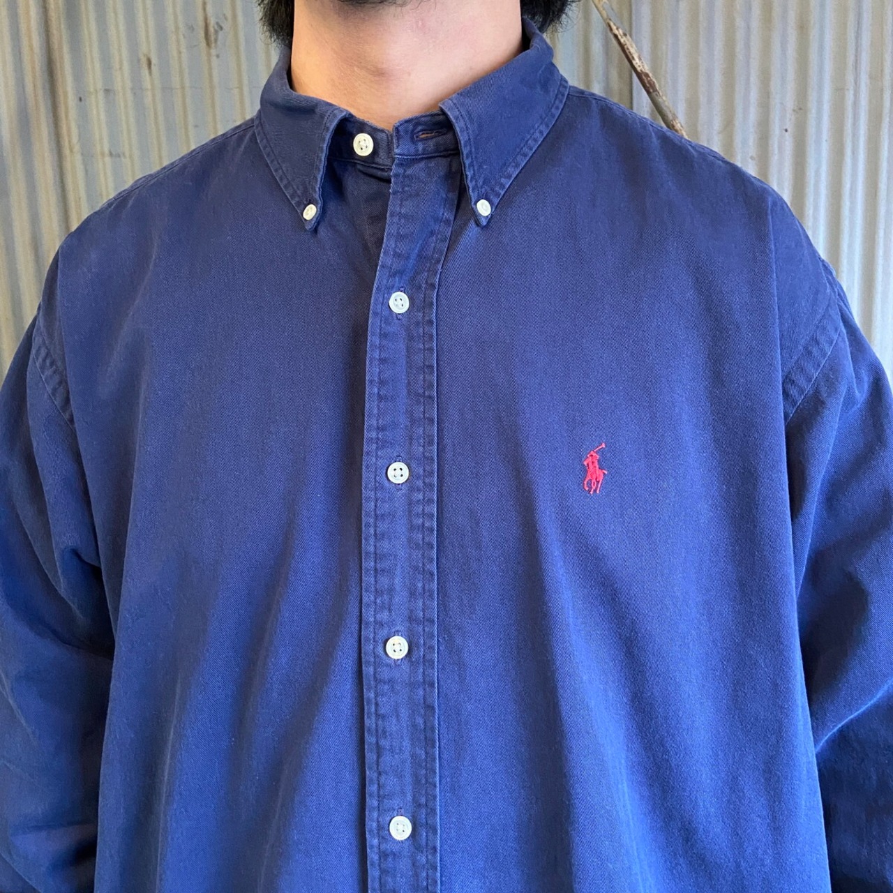 ビッグサイズ Ralph Lauren ラルフローレン BLAKE 長袖 ボタンダウン 