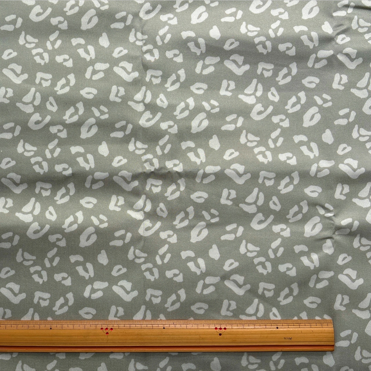 ★TC450◆80cm◆綿ポリエステル混ツイル生地◆マレファブ◆レオパード