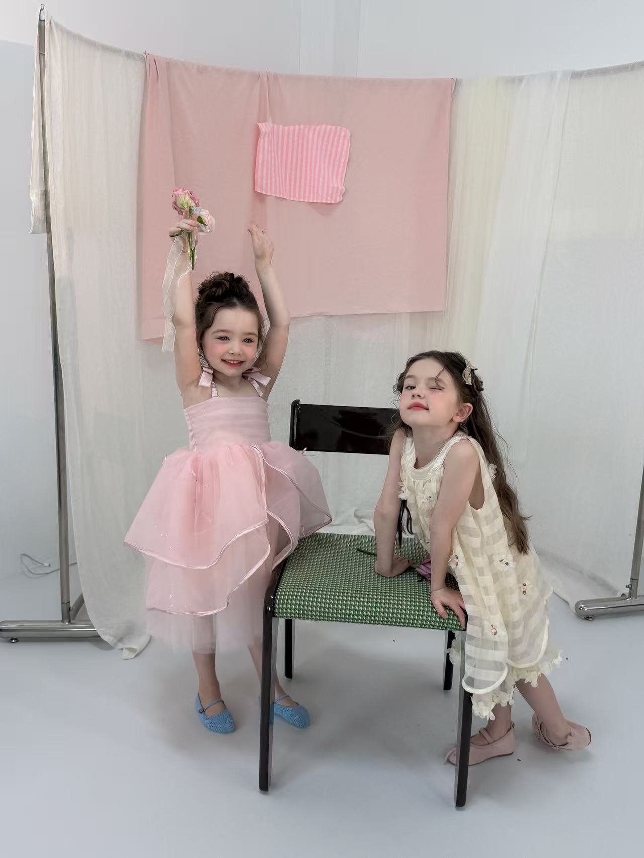 [aiai] Rose Sherbet Tulle Dress / [아이아이] 로즈샤벳튤드레스
