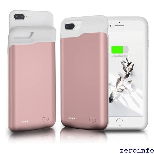 新品》 Gladgogo iPhone 6P/6SP/7P/8P対応バッテリーケース 6500mah大 