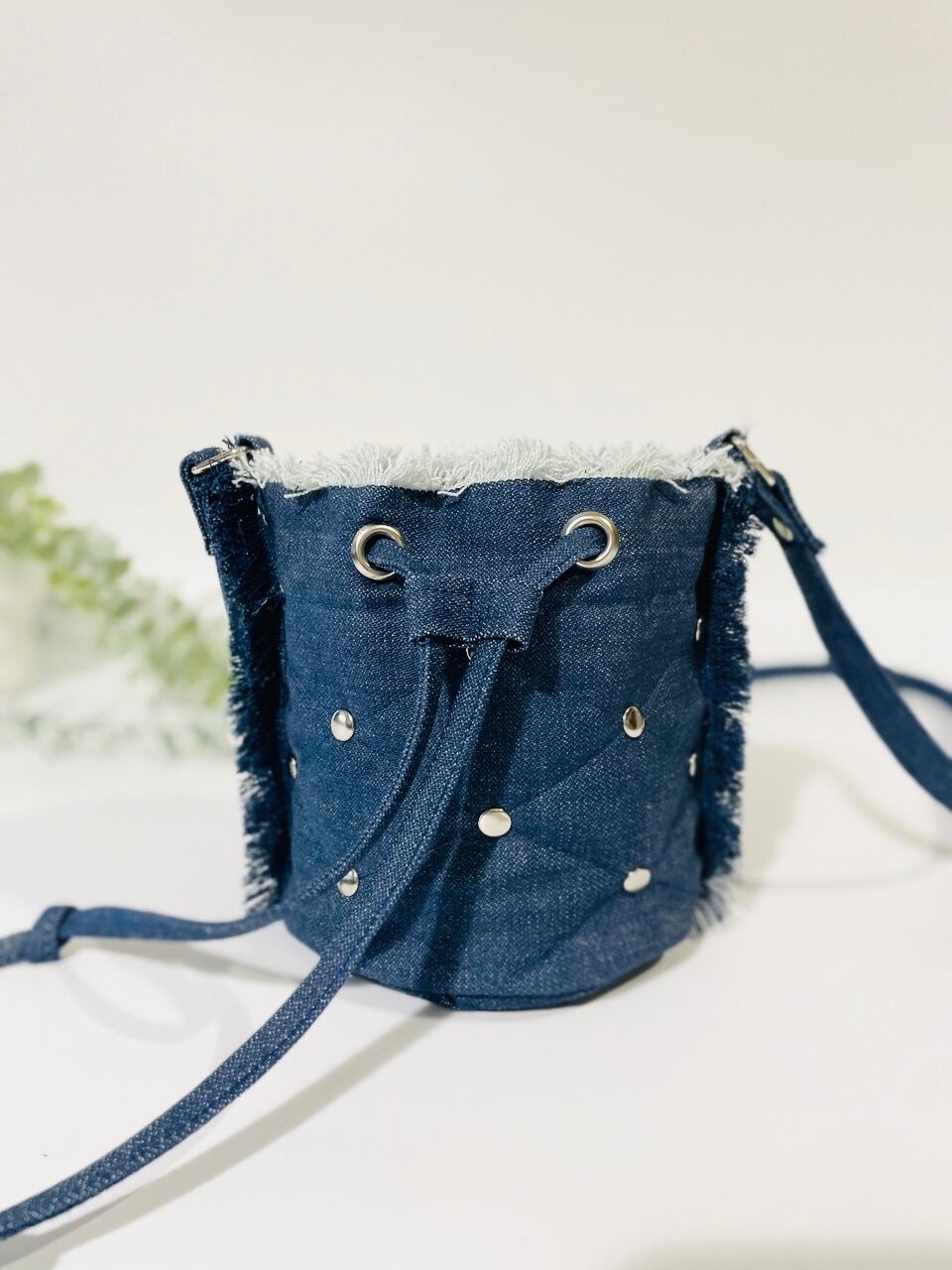 【スタッズ使いキルティングバケツバッグS】/1B1124