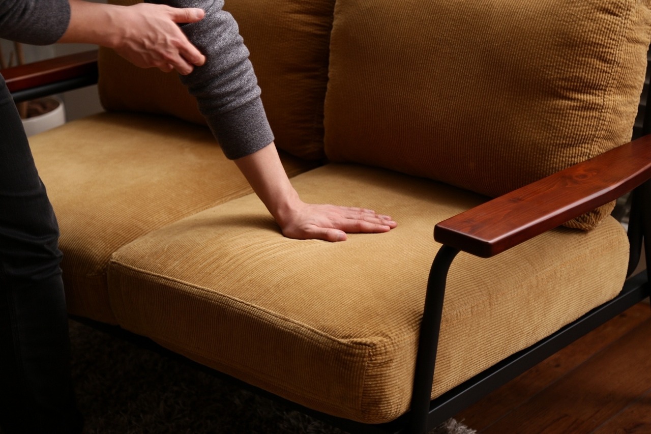 【3人掛け】Basquiat corduroy 3人掛コーデュロイソファ