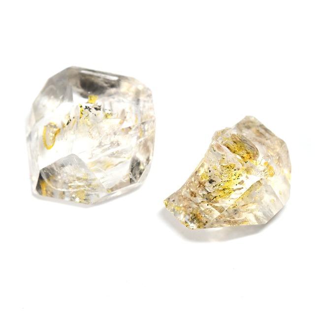 オイルインクォーツ( 2pc) パキスタン産 5.956ct #JWA2354