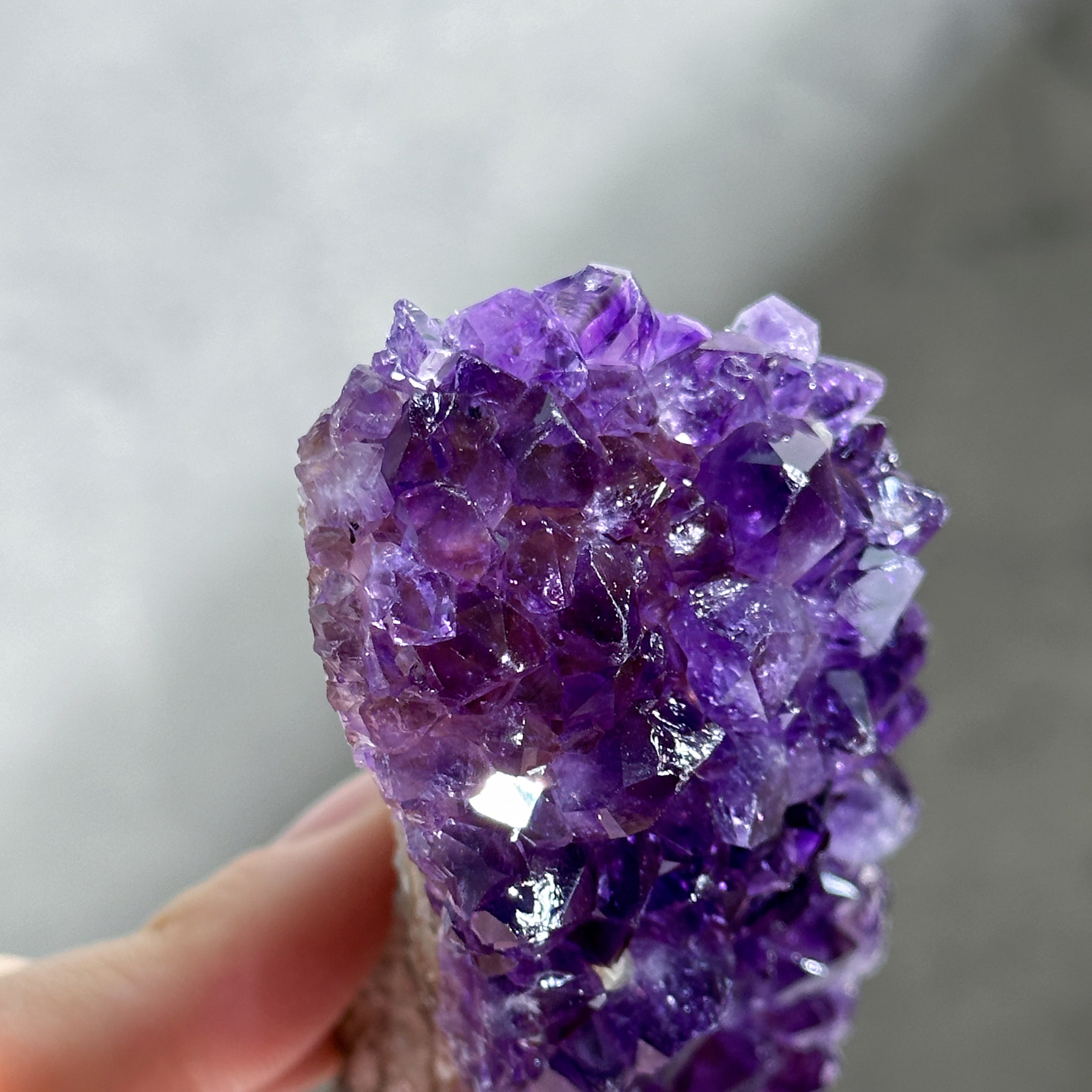 テリ◎ウルグアイ産アメジスト 原石24◇ Amethyst ◇天然石・鉱物