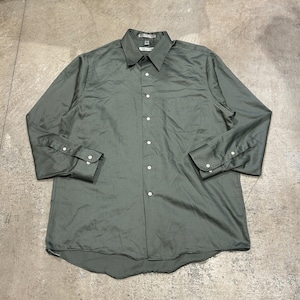 GEOFFREY BEENE COTTON/POLY SHIRT OLIVE