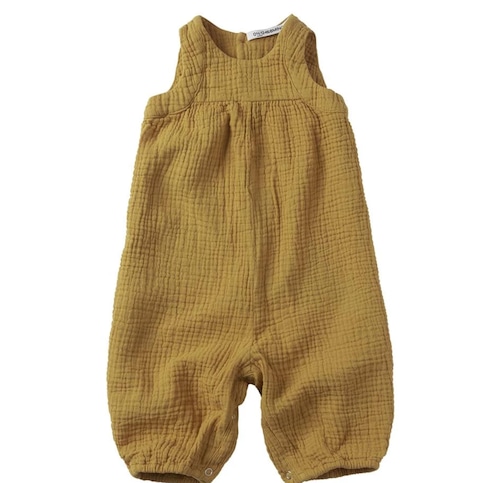 MINGO.(ミンゴ)/ Playsuit sleeveless / yellow / 1-2Y〜2-4Y