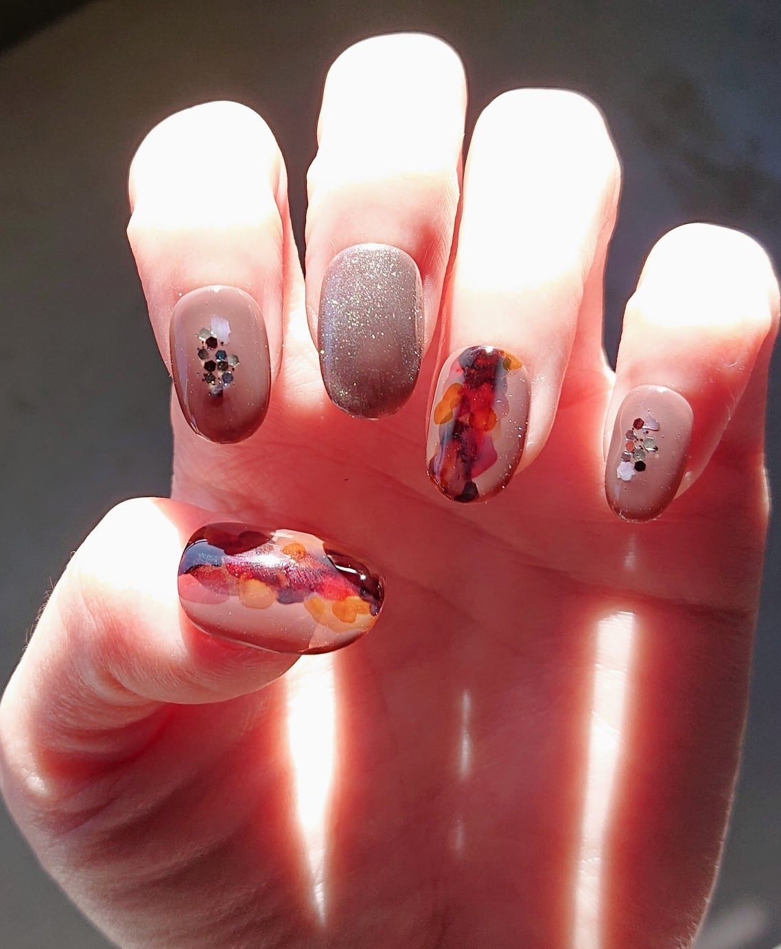 キラキラネイル コスメ・美容 フラワー チューリップ ローズ ラメ