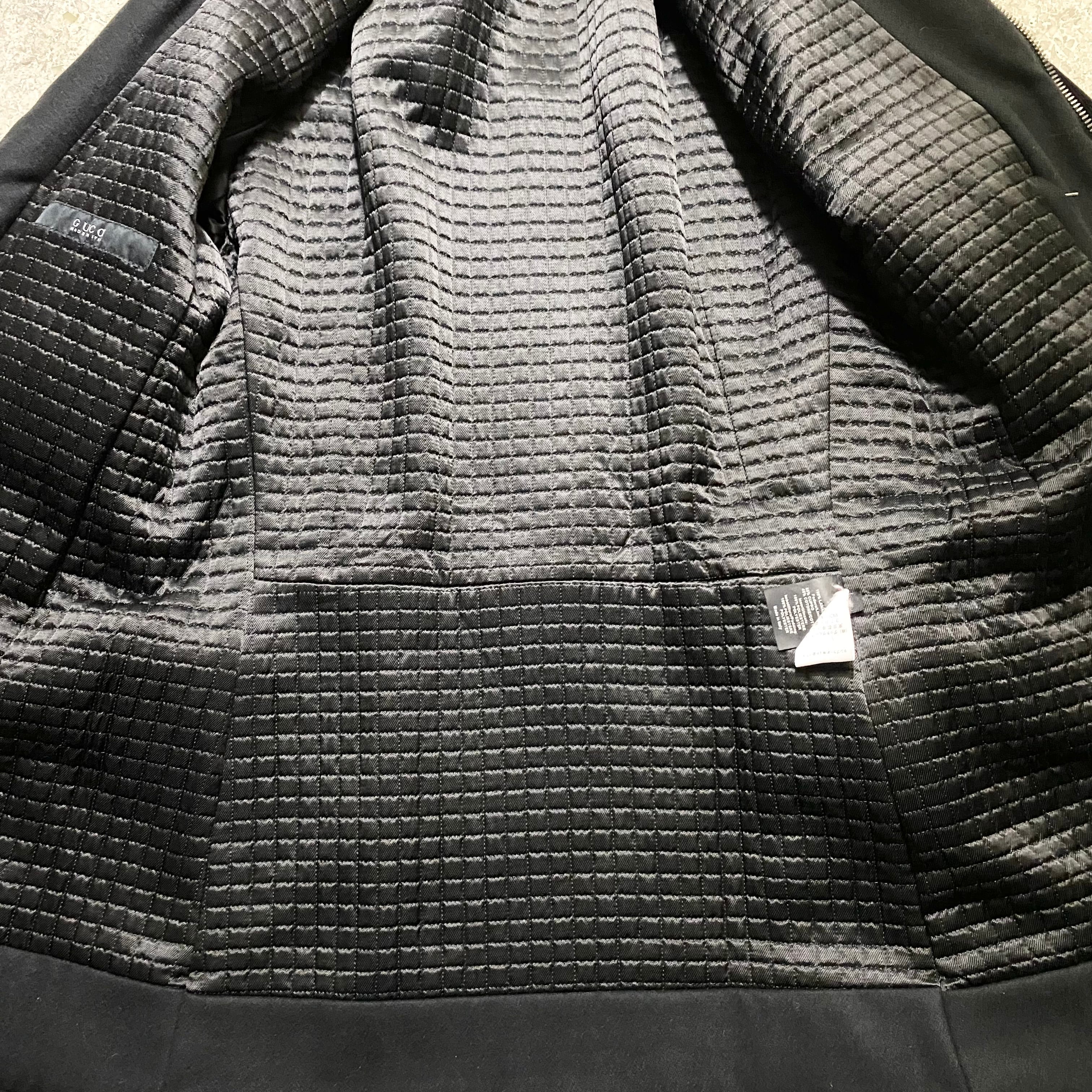 GUCCI by Tom Ford stand collar wool jacket | NOIR ONLINE