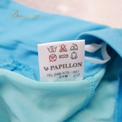 社交ダンス 衣装 PAPILLON パピヨン スカート レッスンウェア ブルー系 無地 シンプル 練習 レッスン 青 水色 日本製 鮮やか かわいい 上品 ふんわり ダンス衣装 イベント ステージ パーティー レディース おしゃれ 明るい