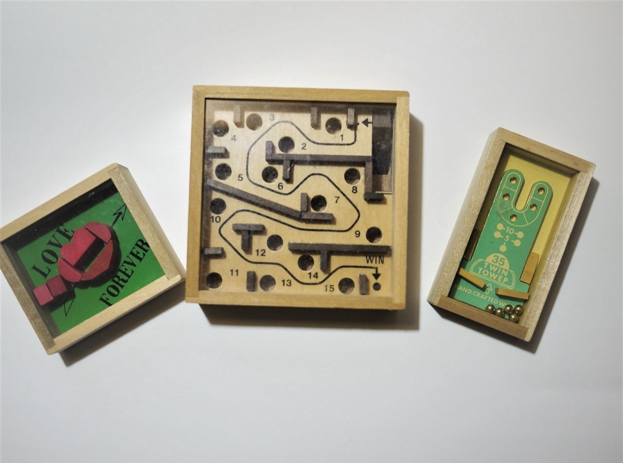 WADA ワダガング 木製ゲーム パズル 3P