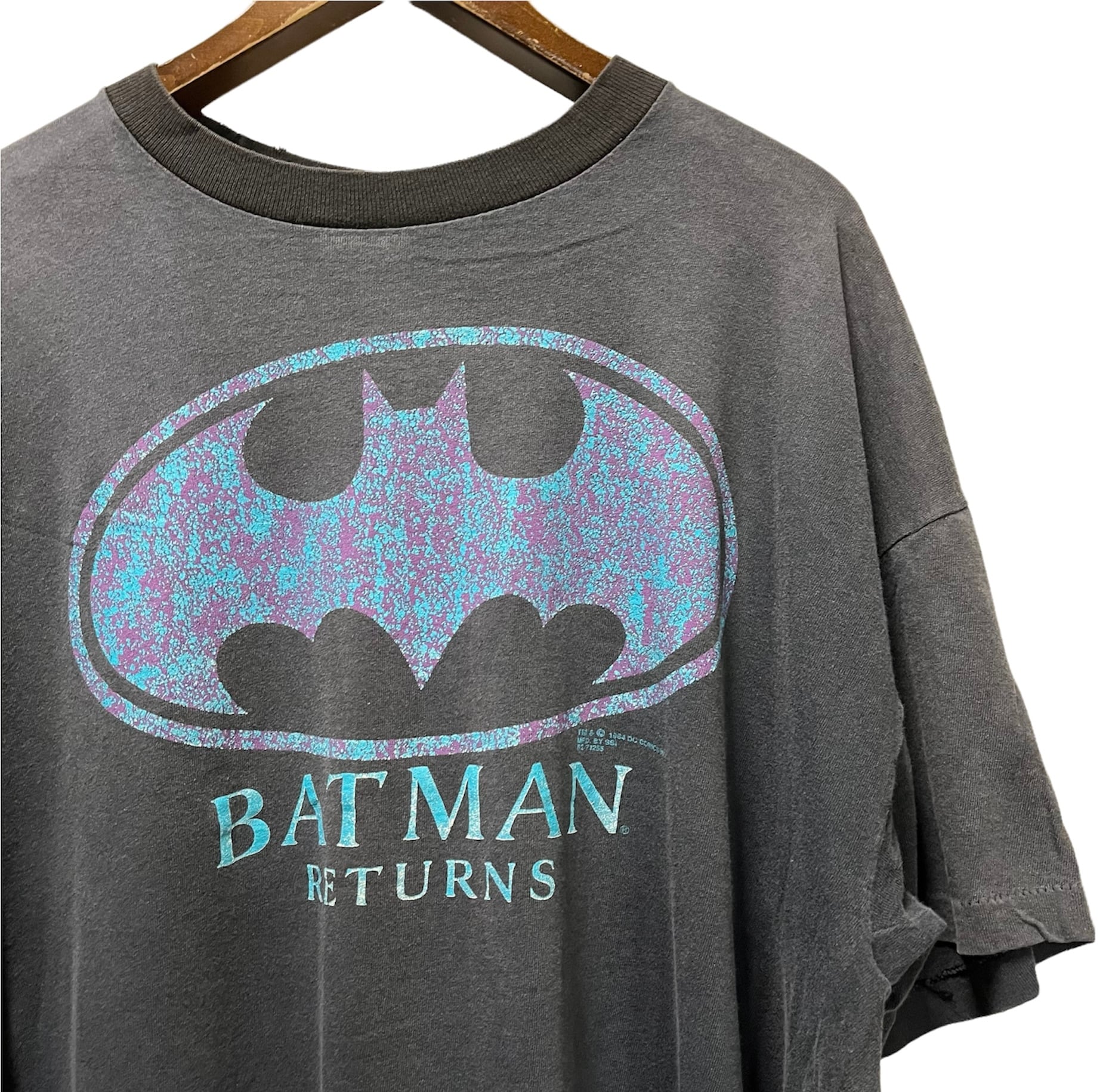 90sビンテージUSA製BATMAN RETURNS総柄TシャツXLバットマン