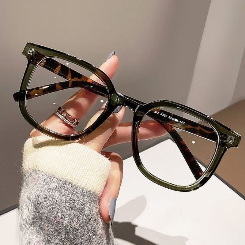 Retro square glasses 4 colors V0499