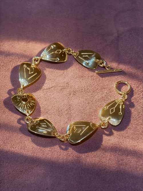 STAMP HEART BLACELET