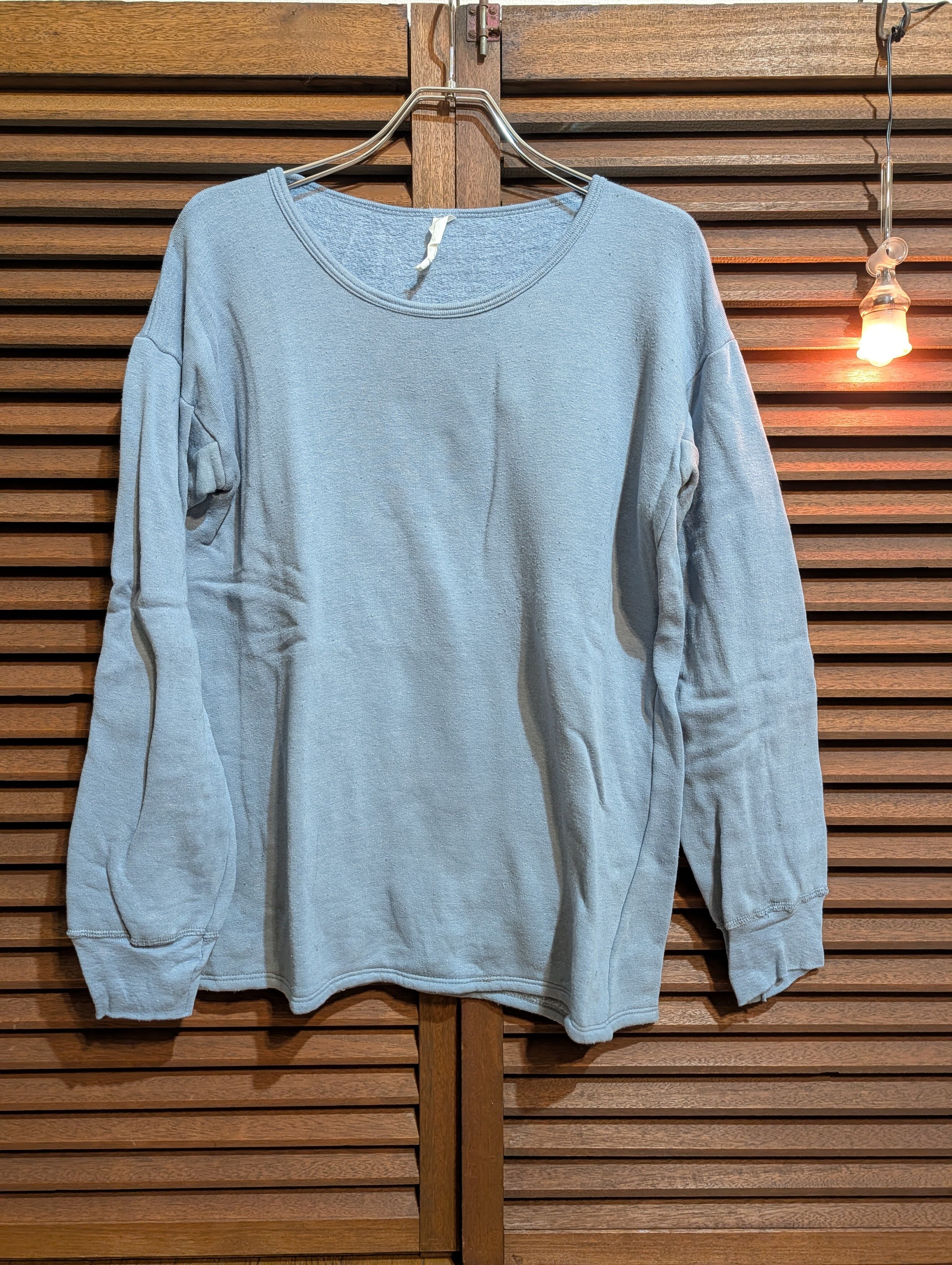 Old Euro Cotton Sweat Blue