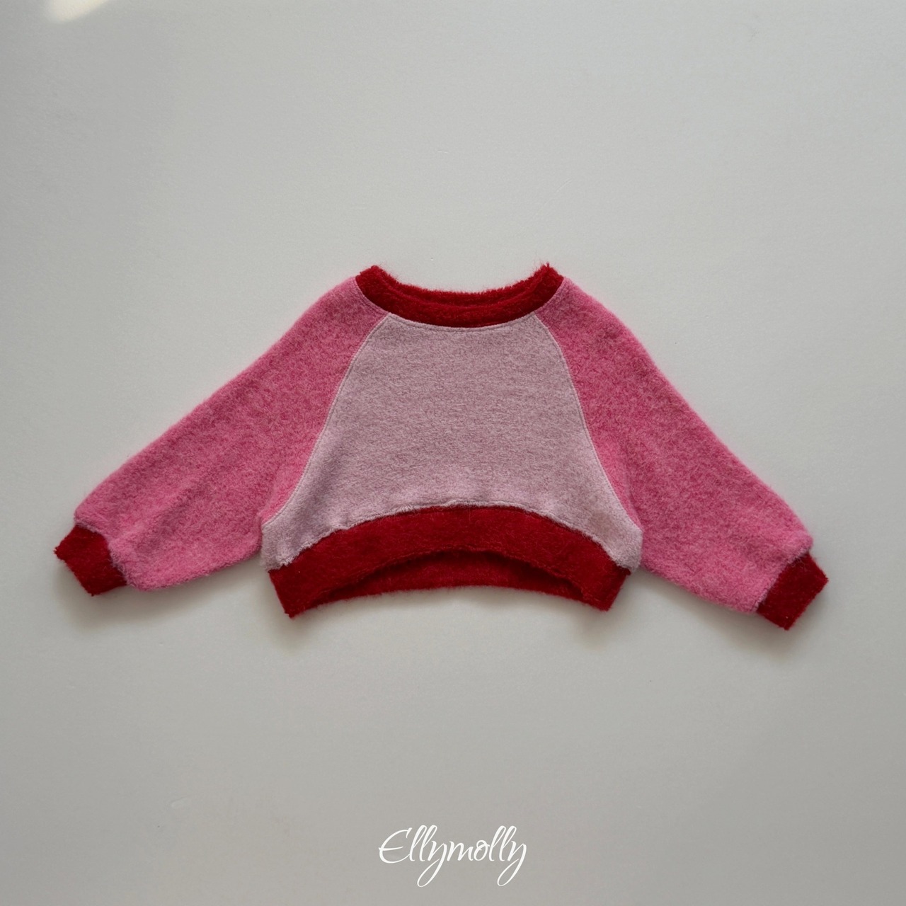 エリーモリー / ELLY MOLLY / スイートマフィンラグラントレーナー / 韓国子供服 / キッズ / 26winter〖取寄〗*3~11号*