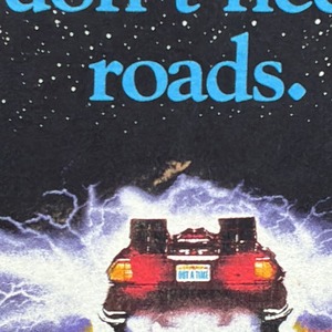 BACK TO THE FUTURE 'ROADS? WHERE WE'RE GOING WE DON'T NEED ROADS. 90s' UNIVERSAL 1582
