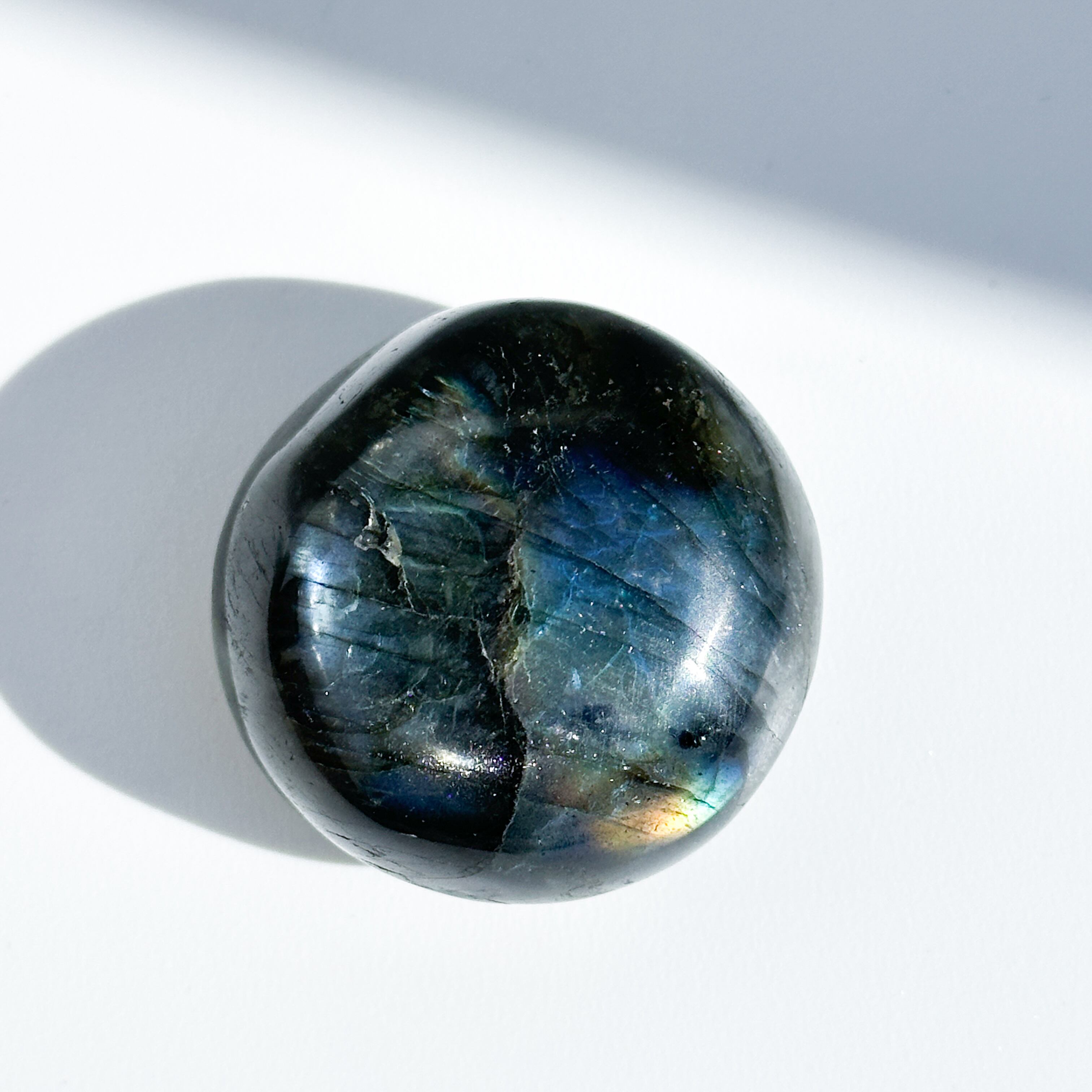 ラブラドライト パームストーン 06◇ Labradorite ◇天然石・鉱物