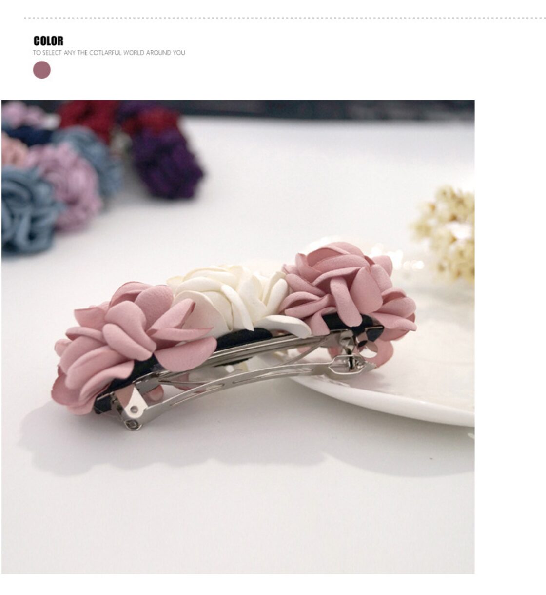 お取り寄せ商品】バレッタ ヘアアクセサリー ヘアピン ヘアクリップ