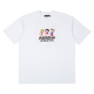【PAS DE MER/パドゥメ】ATHLETICS T-SHIRT Tシャツ / WHITE