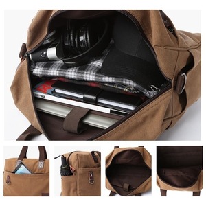 Canvas Square Compact Boston Bag / キャンバス スクエア コンパクト ボストン バッグ