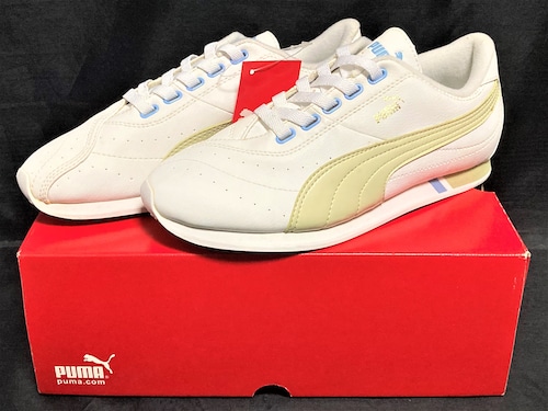 PUMA（プーマ） コルシカ 345184 01 ホワイト/グリーンヘイズ/パウダーブルー 207