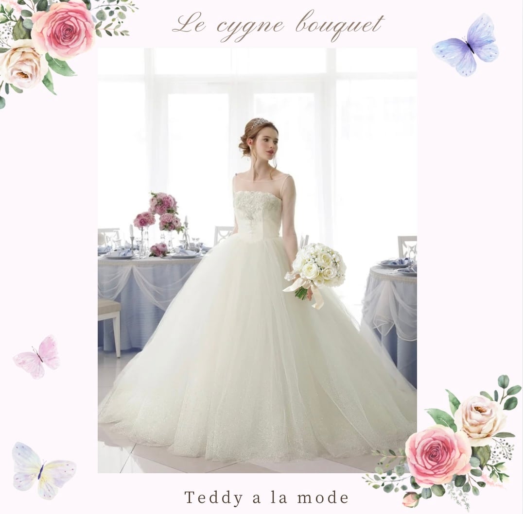 ♡Prima donnna♡ ホワイトローズとカスミソウのクラッチブーケ