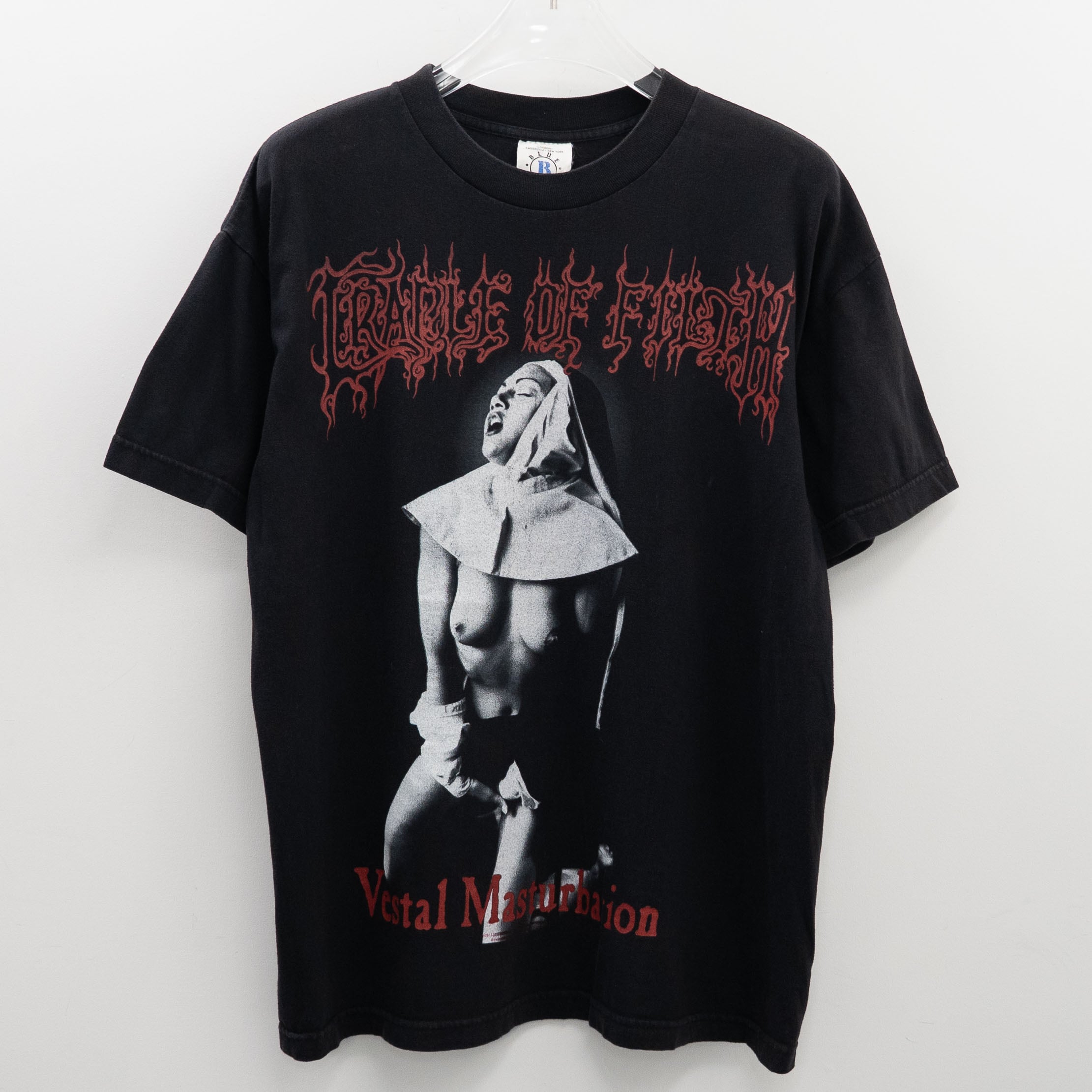 Cradle Of Filth " Vestal Masturbation " Blue Grape L【A9-430】