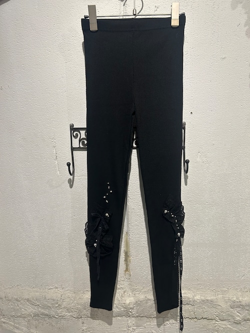 createclair  LACE BIJOU LEGGINGS