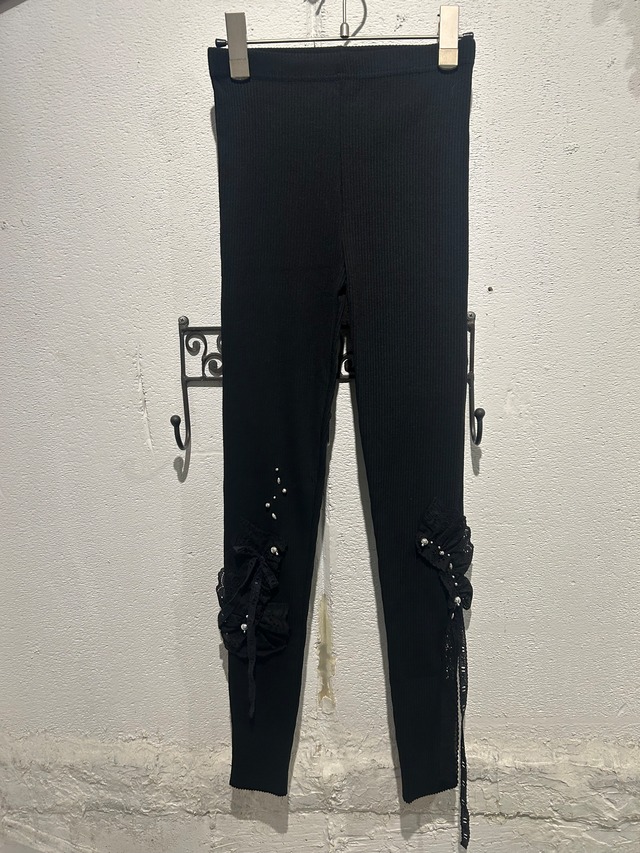 createclair  LACE BIJOU LEGGINGS