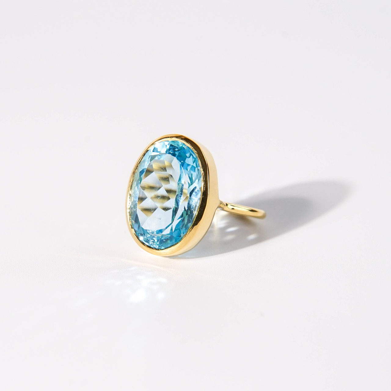 【12号】ブルートパーズ リング（グラン）