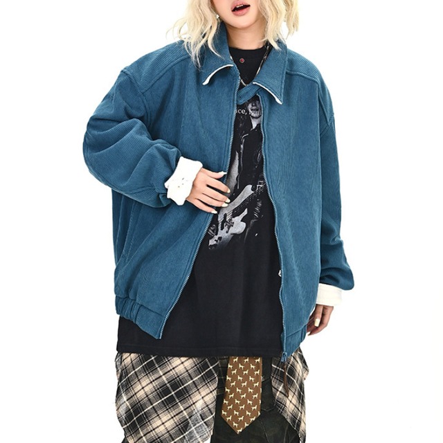 corduroy simple jacket　コーデュロイシンプルジャケット　J1237