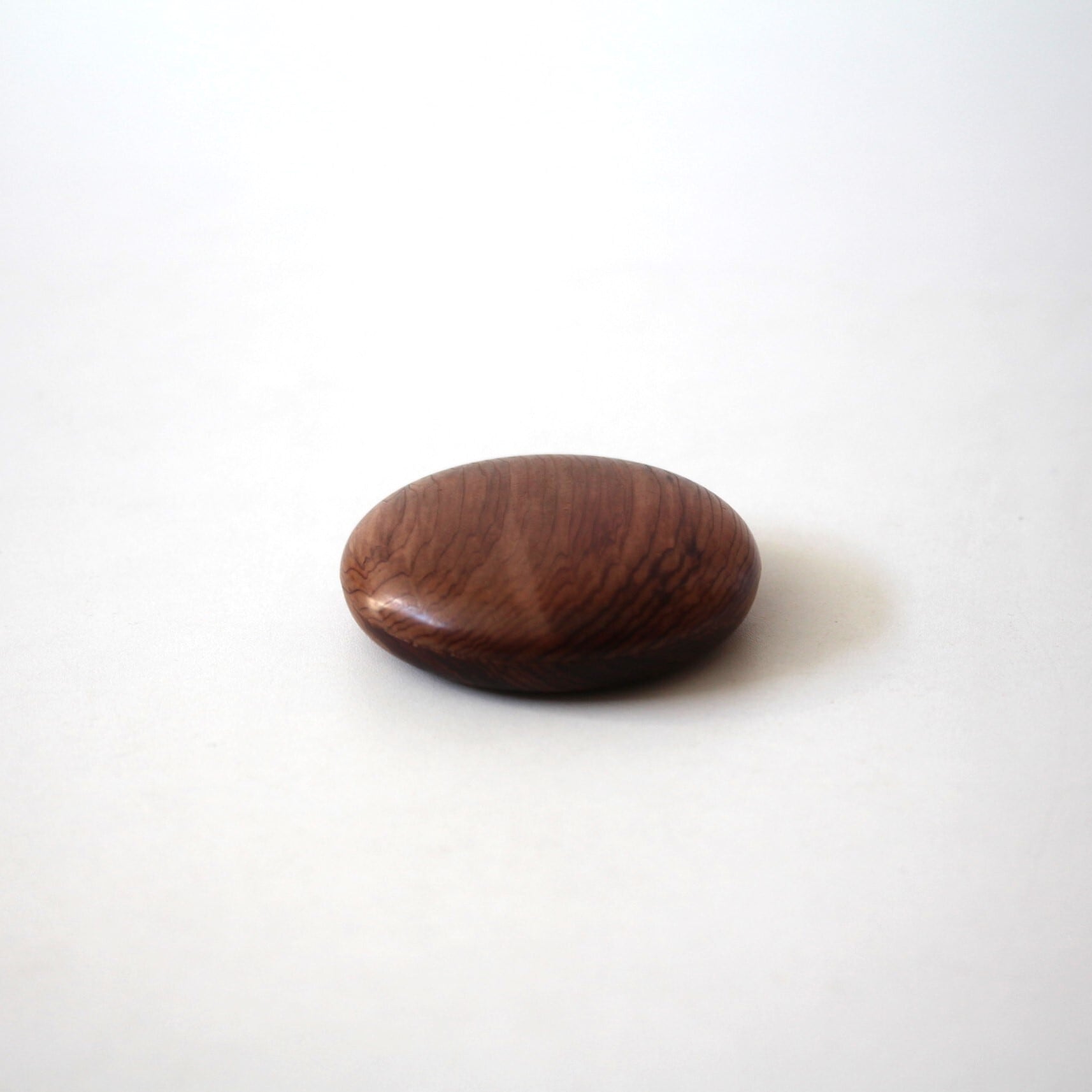 アンティーク 御神木七本杉香合 d8.4cm Antique Japanese Wooden