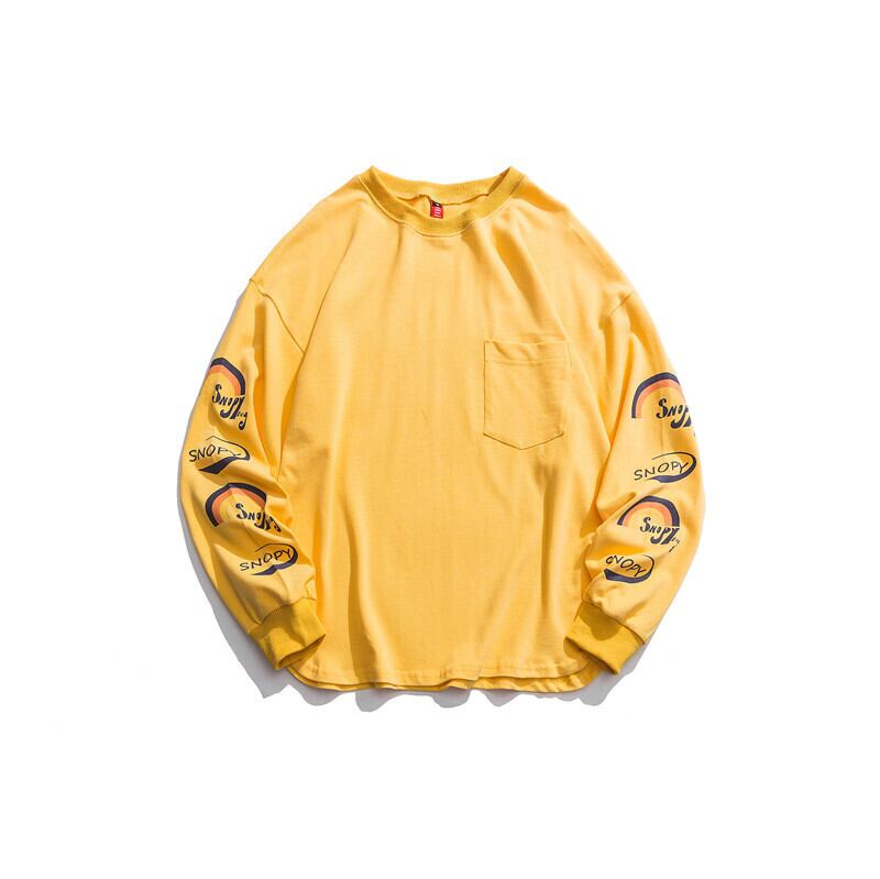 Yidaoヴィンテージ秋新トレンドカジュアルレインボープリントプルオーバーセーターメンズイーズルーススポーツジャケット-アリババ オータム 秋物 ビンテージ hip6-161145679409659