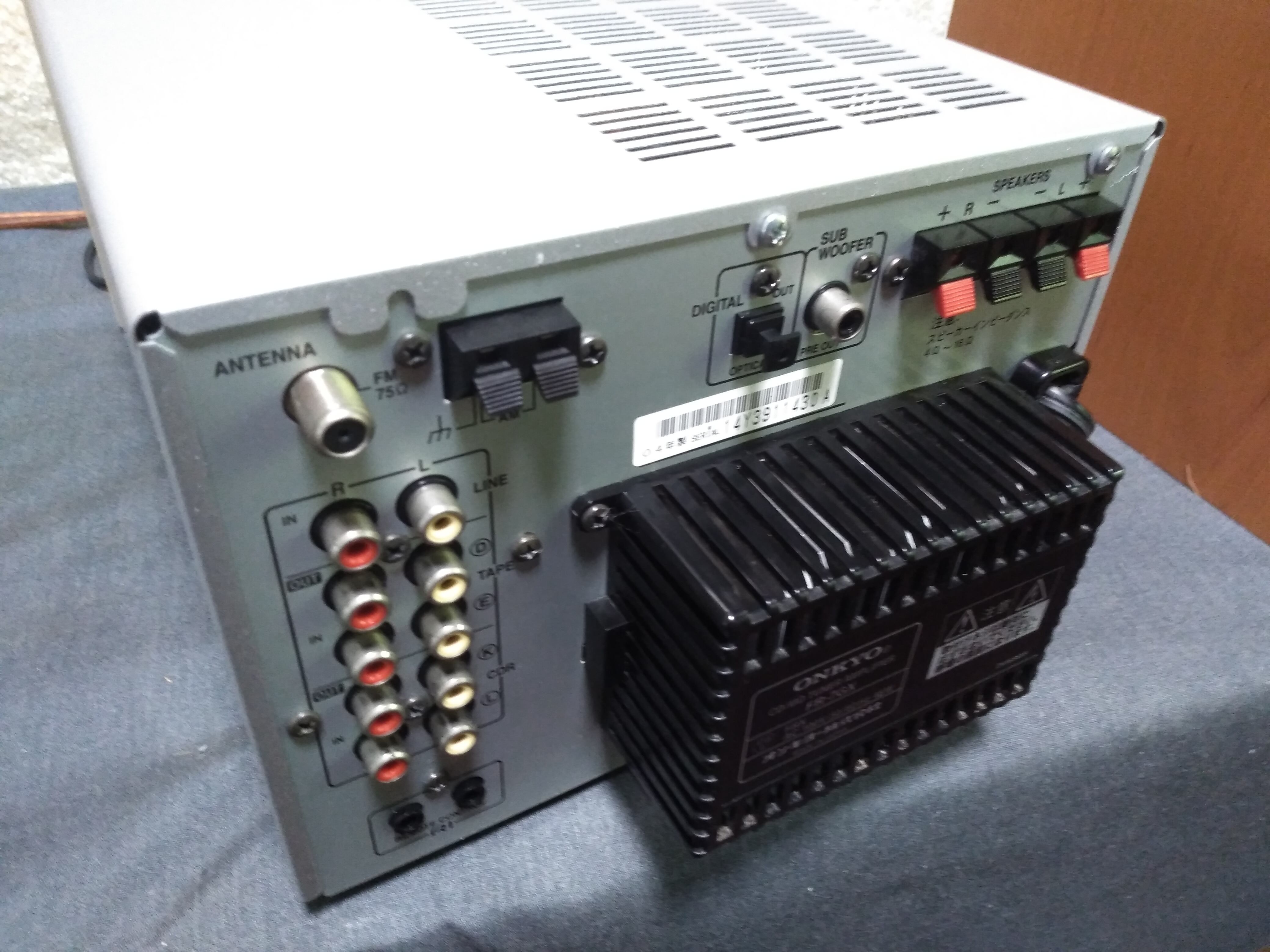 ミニコンポの基準機!】ONKYO FR-7GX & D-S7GX MD/CD/チューナ/アンプ/スピーカ