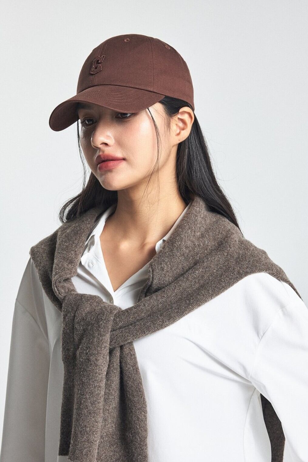 ☆aespa ニンニン 着用！！【MLB】Basic Small Logo Struck Ball CLE