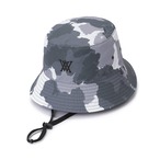 (UNI) GRAPHIC REVERSIBLE BUCKET HAT [サイズ: F(AGDUUCP43BKF)] [カラー: BLACK]