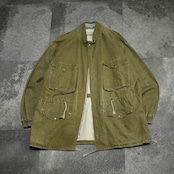 design 4pocket cotton linen jacket
