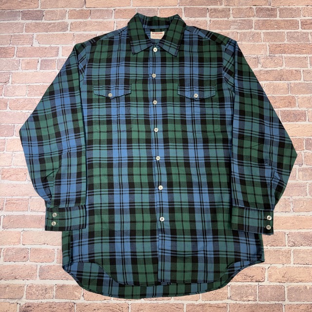 1970s McGREGOR L/S CHECK SHIRT