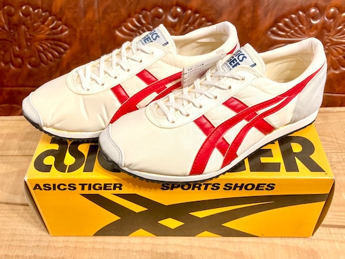 ASICS TIGER（アシックス　タイガー） マラソン310 白/赤 24cm 90s 235