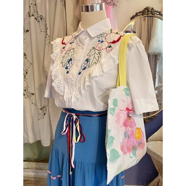 fruits blouse
