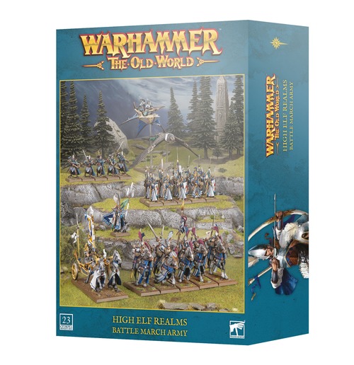 【追加発注分】ハイエルフ・レルム：バトルマーチアーミー	HIGH ELF REALMS: BATTLE MARCH ARMY