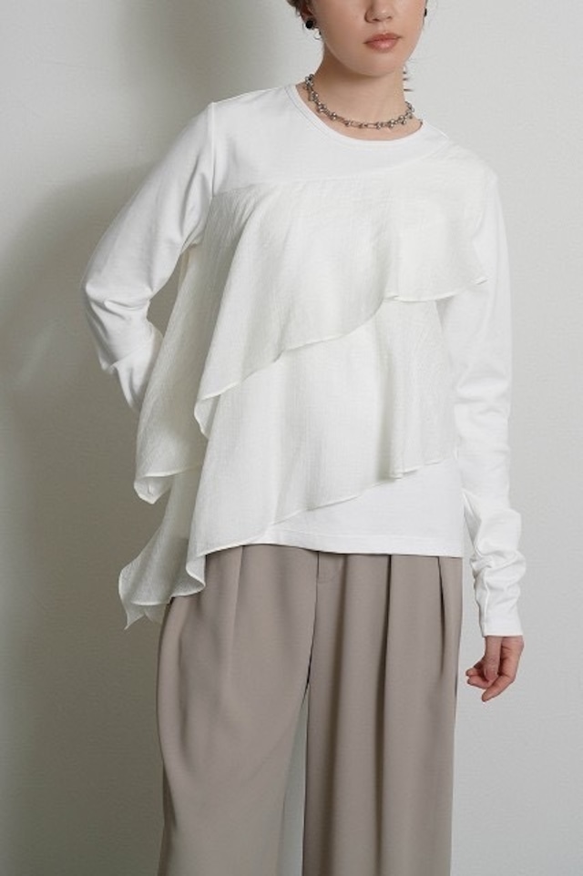 アシメフリルコンビTOPS