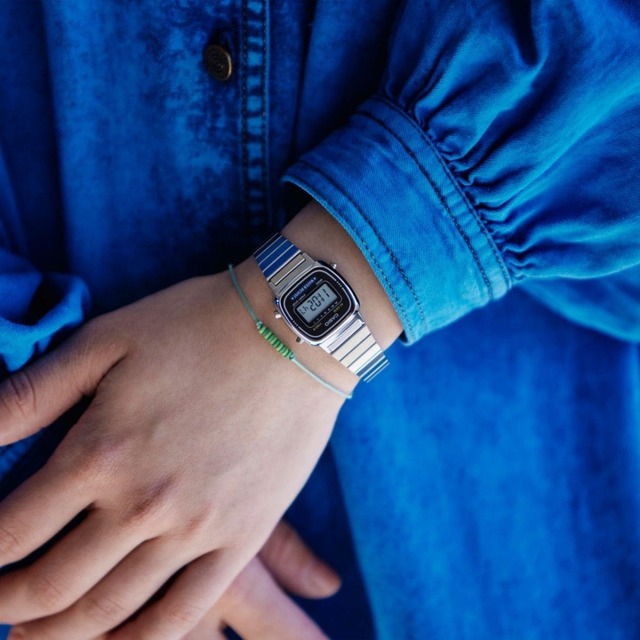 国内正規品 CASIO Collection カシオ コレクション ベストセラー クラシカル シンプル シルバー レディース腕時計 LA670WA-1A2JF