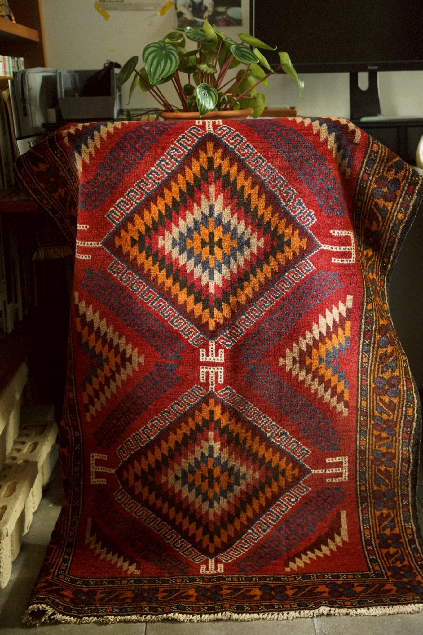 1960-Vintage Baluch rug | 手織りのヴィンテージラグ専門店 | Bahr
