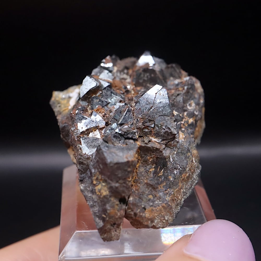 マグネタイト 磁鉄鉱 47.4g ユタ州産 MGT119 原石 天然石 鉱物 | 鉱物