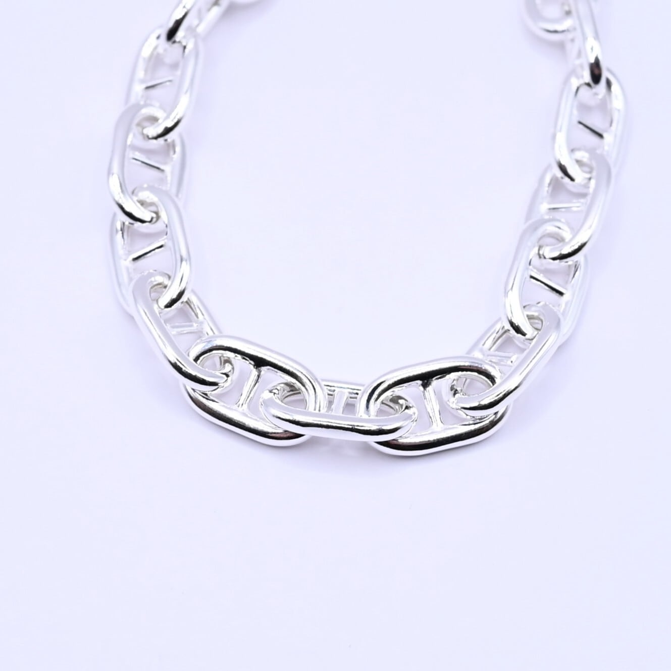 INTERIM / ANCHOR CHAIN T-BAR BRACELET ITALIAN SILVER 925 GRAND | GANKO