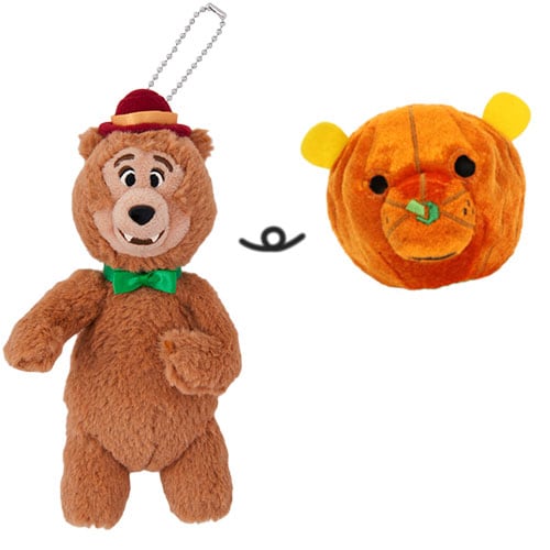ぬいぐるみバッジ かぼちゃ 東京ディズニーランド限定 スプーキー Boo! パレード かぼちゃを被ったくま ぬいぐるみ キーホルダー アクセサリー ストラップ