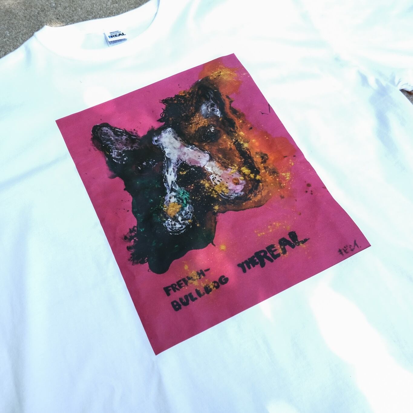 カナメストーン × フレブルザリアル 】Collab Oversized Tee（WHITE