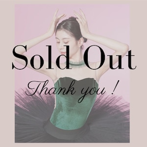 Jewels Velvet エメラルド バレエレオタード